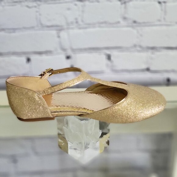 GB Girls Ankle Strap Flats SZ 4 M - Picture 4 of 7